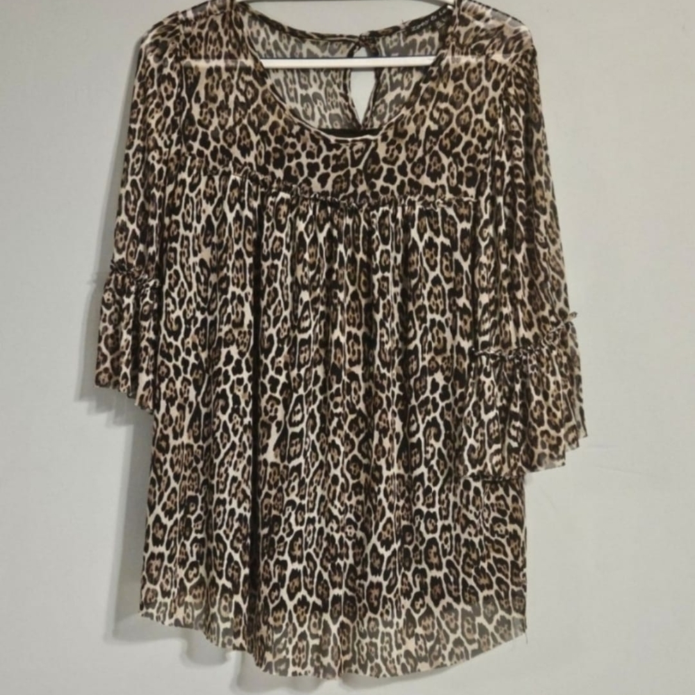 Leopard Print Top